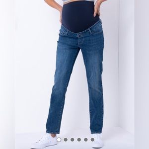 Seraphine Straight Leg Maternity Jeans, size 4